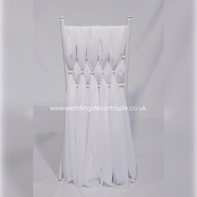 Chiffon Weave Set - White