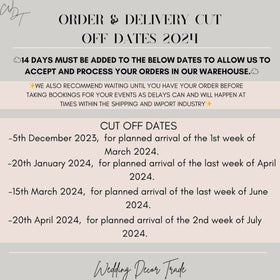 PRE-ORDER INFORMATION
