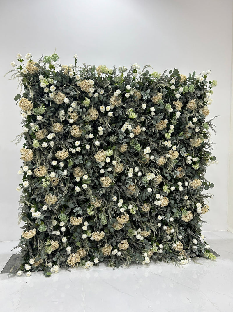 Cloth Back Flower Wall - M27