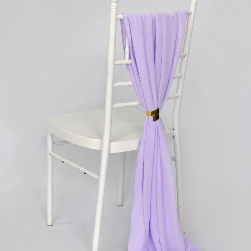 Chiffon Vertical Drop -  Lavender
