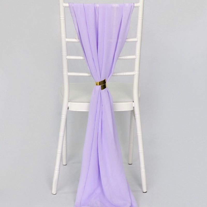 Chiffon Vertical Drop -  Lavender