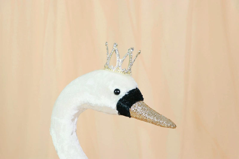 White & Rose Pink Swan - Party / Baby Shower Prop