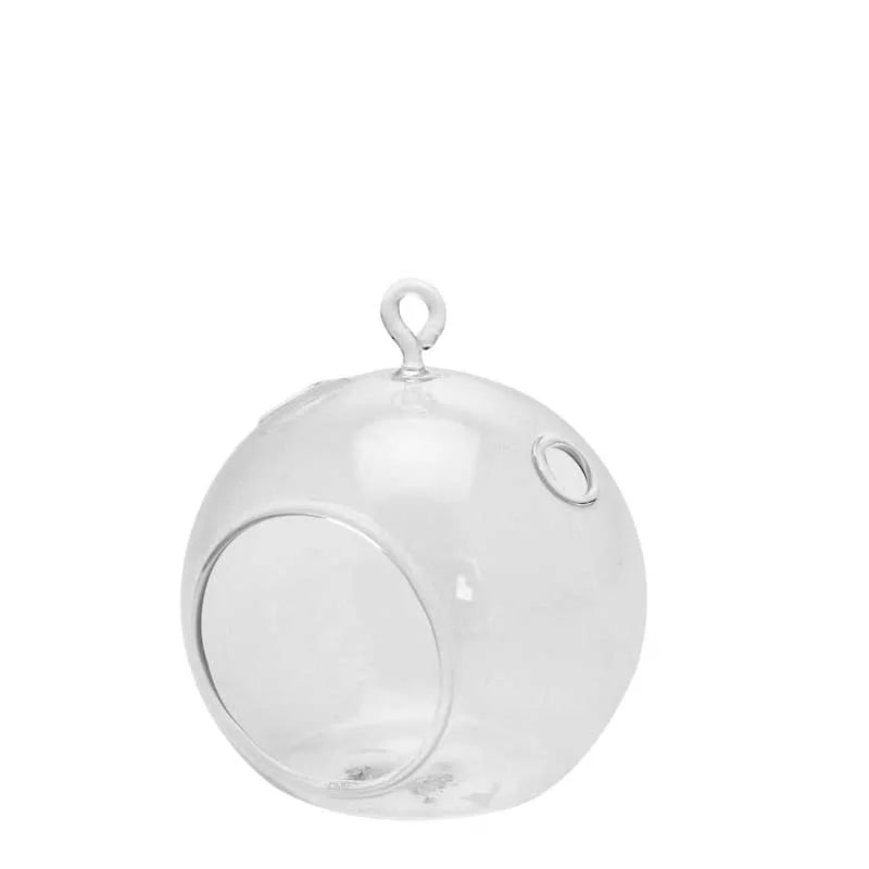 Hanging Glass Tea Light Holders - Pack of 12