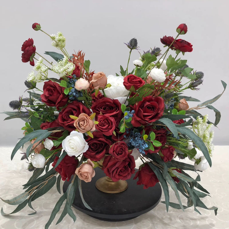 Hattie Low Floral Silk Centrepiece