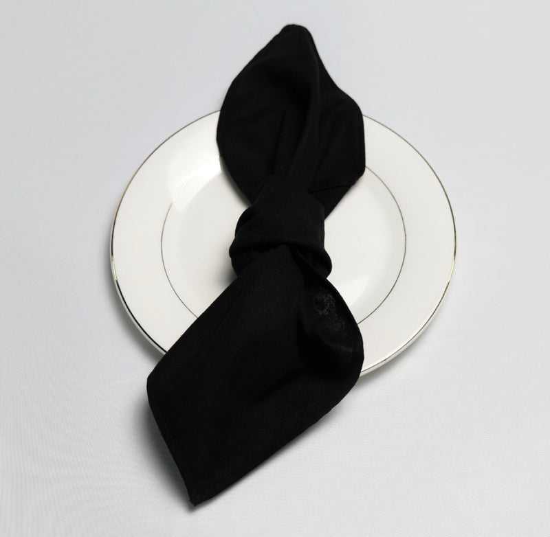 Linen Napkin - Black