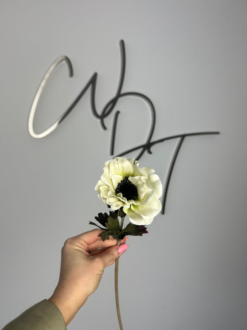 Single Stem Amore Anemone Ivory