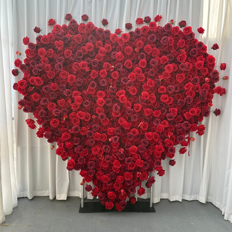 Heart Backdrop- 2.4m -(Cloth back)