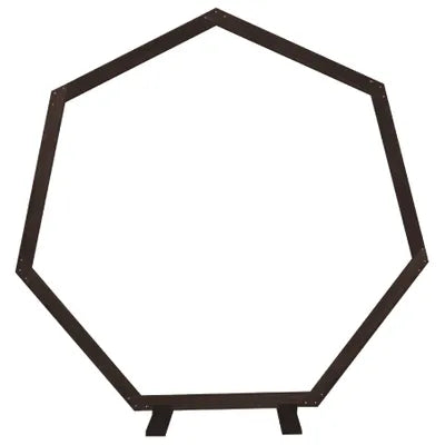 Deep Brown Wooden Backdrop Arch - 2.2m