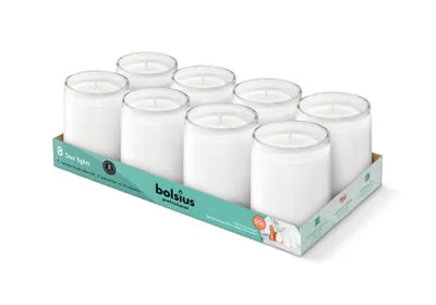 Bolsius Pro Candles In Glass - X8