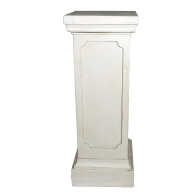 Fibre Clay White Pedestal