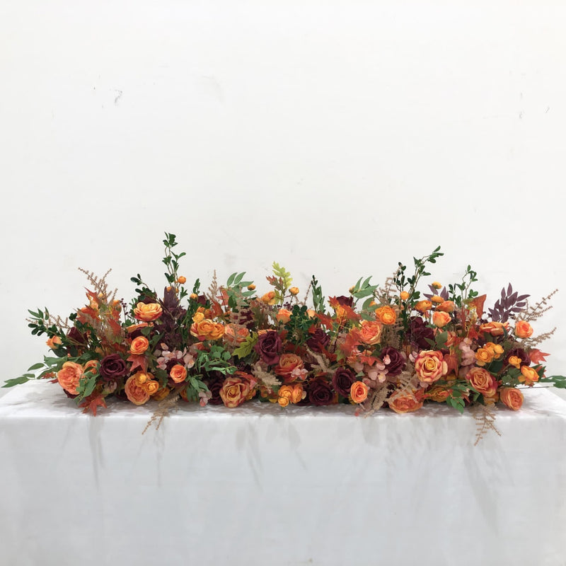 Autumn Floral Fiesta Top Table Arrangement