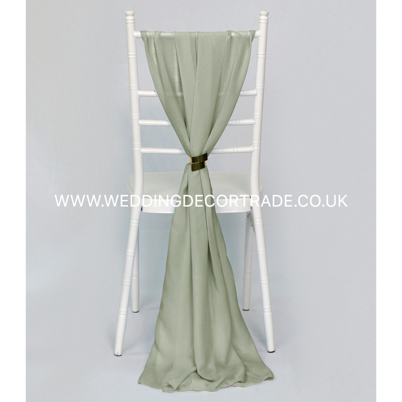 Chiffon Vertical Drop -  Khaki