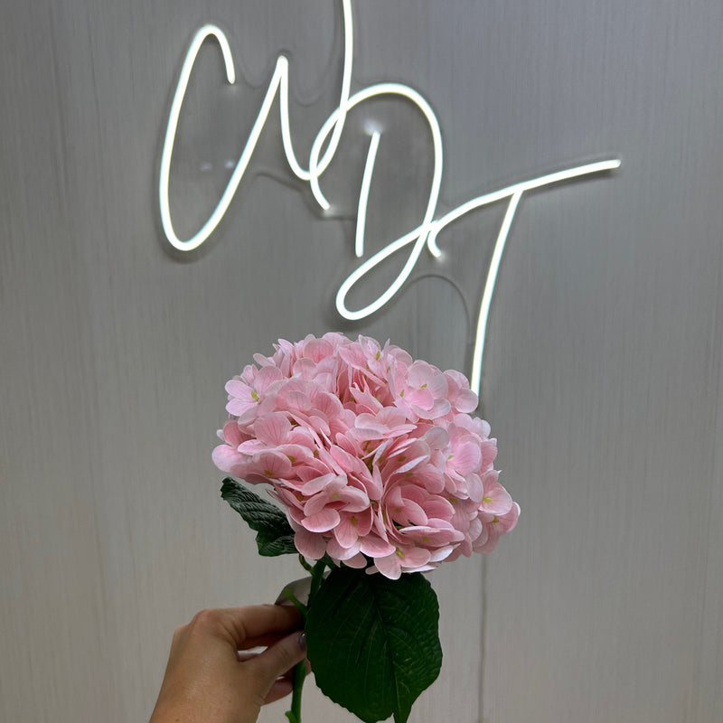 Single Stem Real Touch Hydrangea