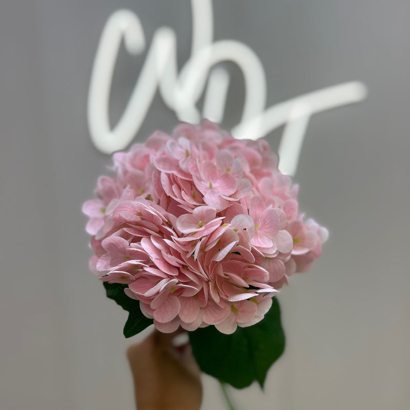 Single Stem Real Touch Hydrangea