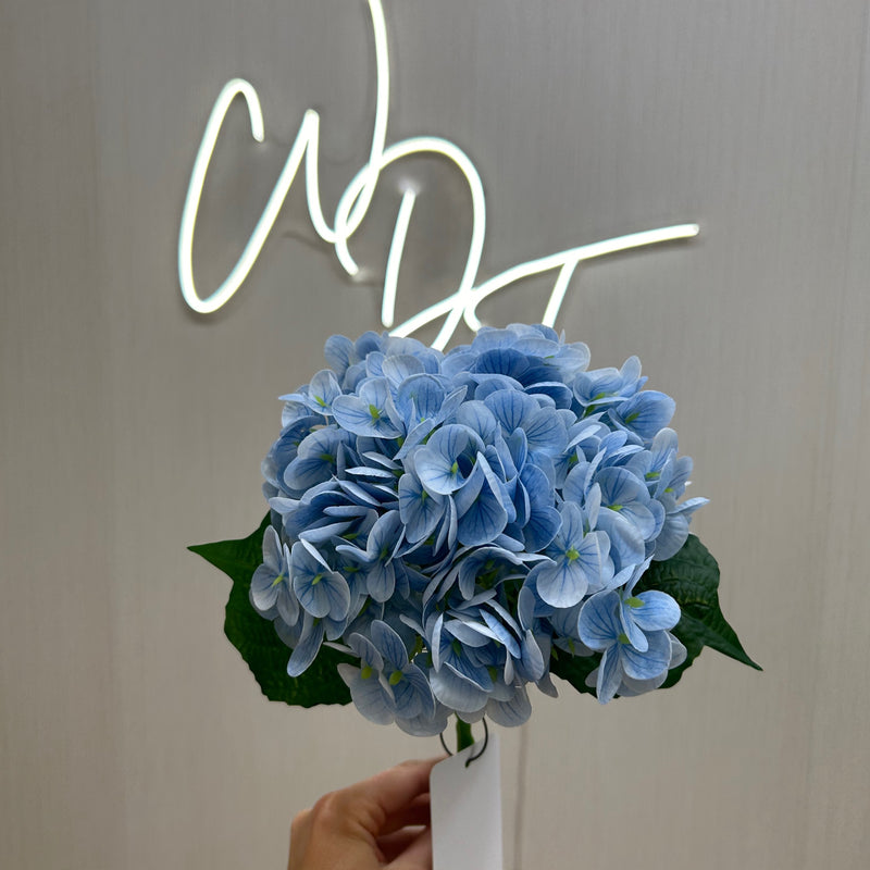 Single Stem Real Touch Hydrangea