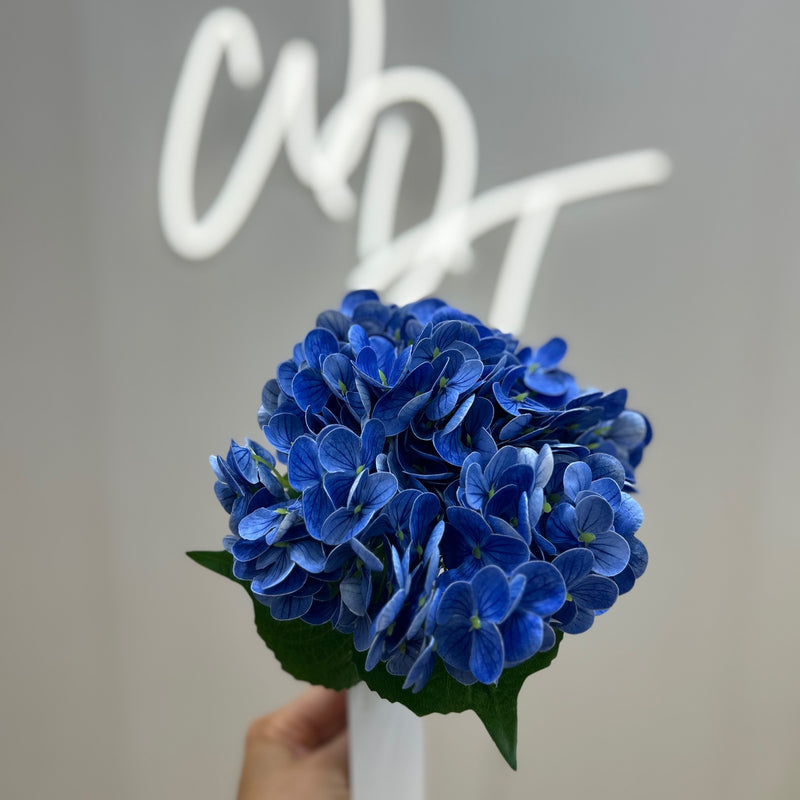 Single Stem Real Touch Hydrangea