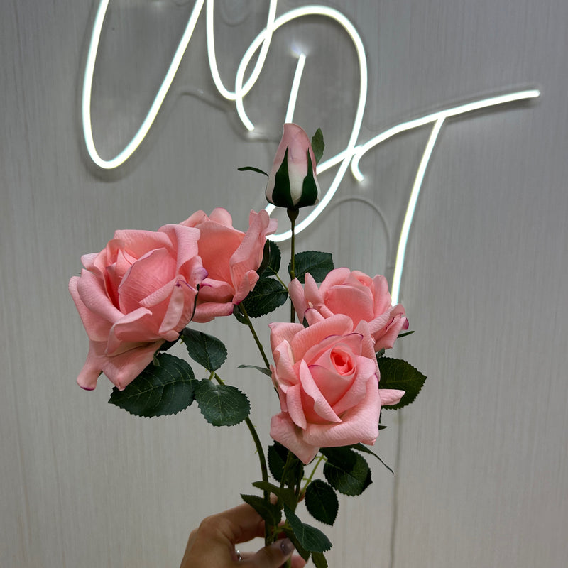Hybrid Real Touch Rose Bunch