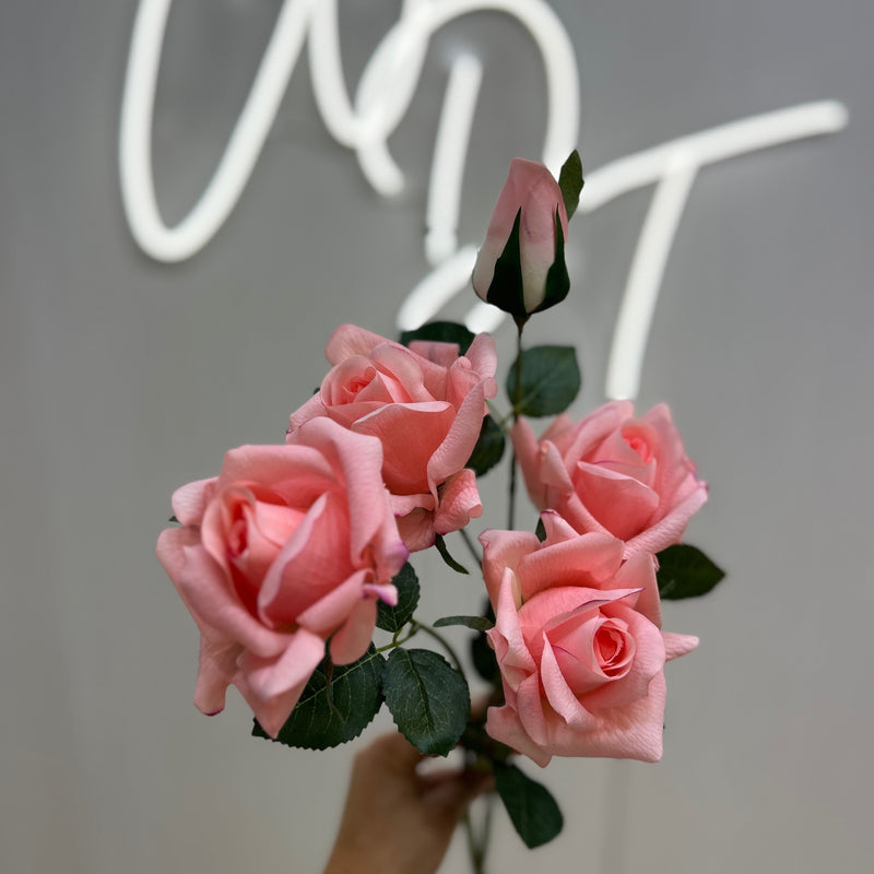 Hybrid Real Touch Rose Bunch