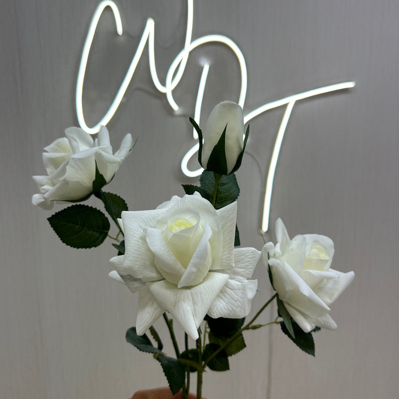 Hybrid Real Touch Rose Bunch