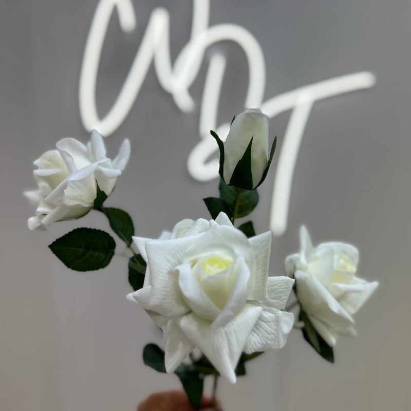 Hybrid Real Touch Rose Bunch