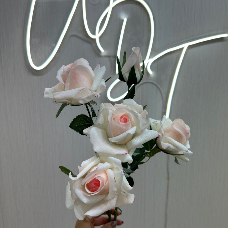 Hybrid Real Touch Rose Bunch