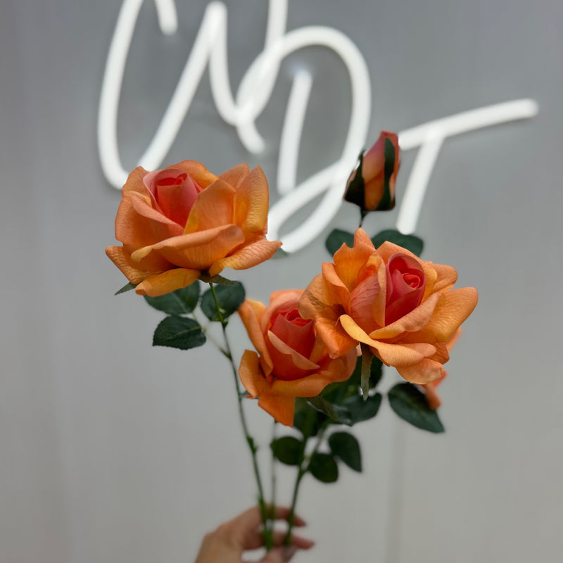 Hybrid Real Touch Rose Bunch