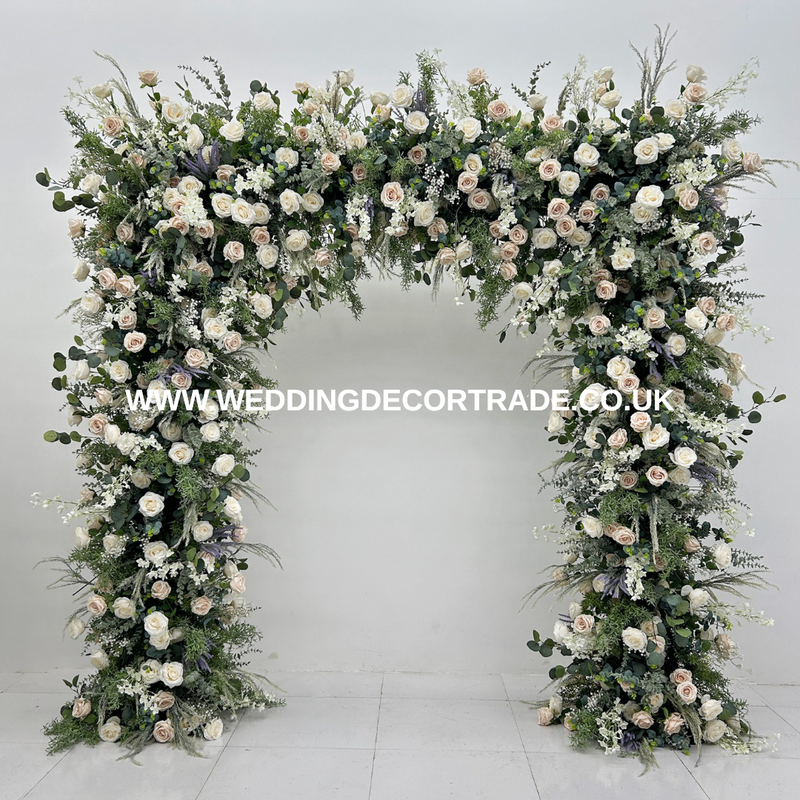 Nova Square Textured Floral Arch