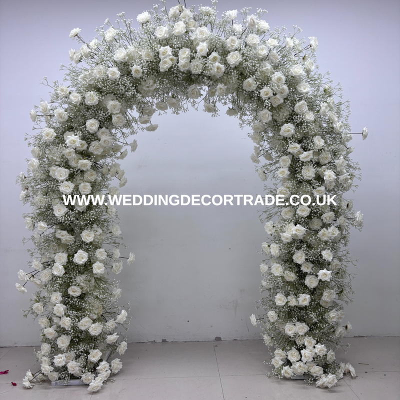 Clarissa Textured Floral Arch