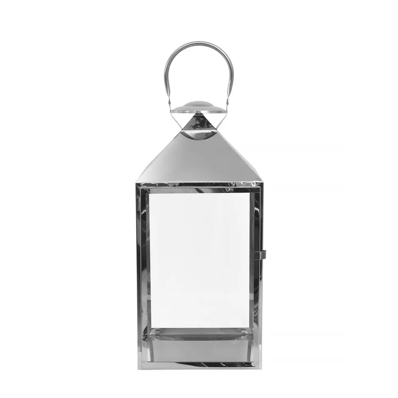 Silver Lantern - 50cm