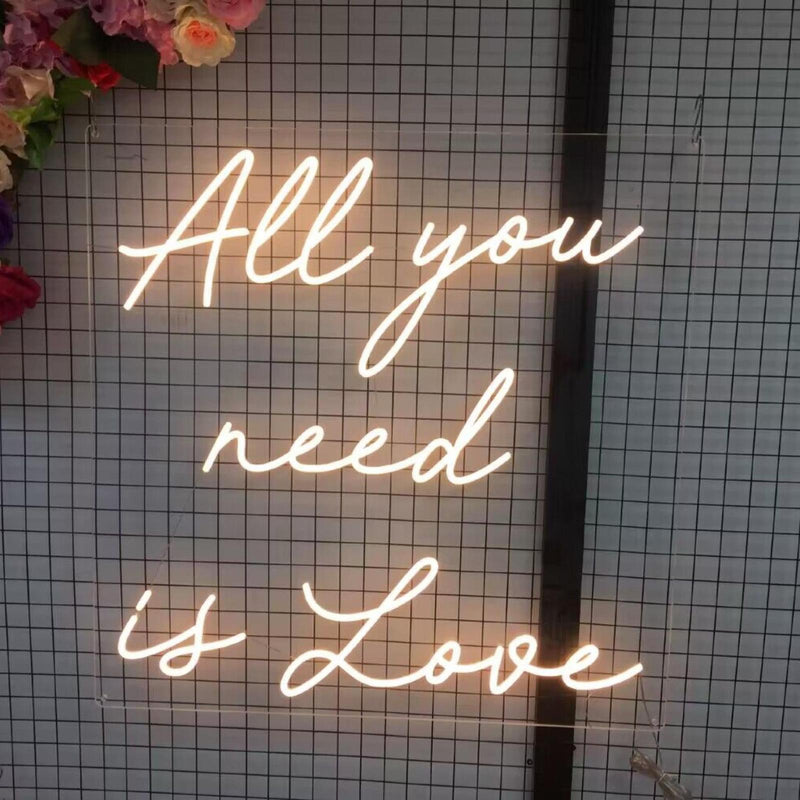 Neon Sign- All you need is Love