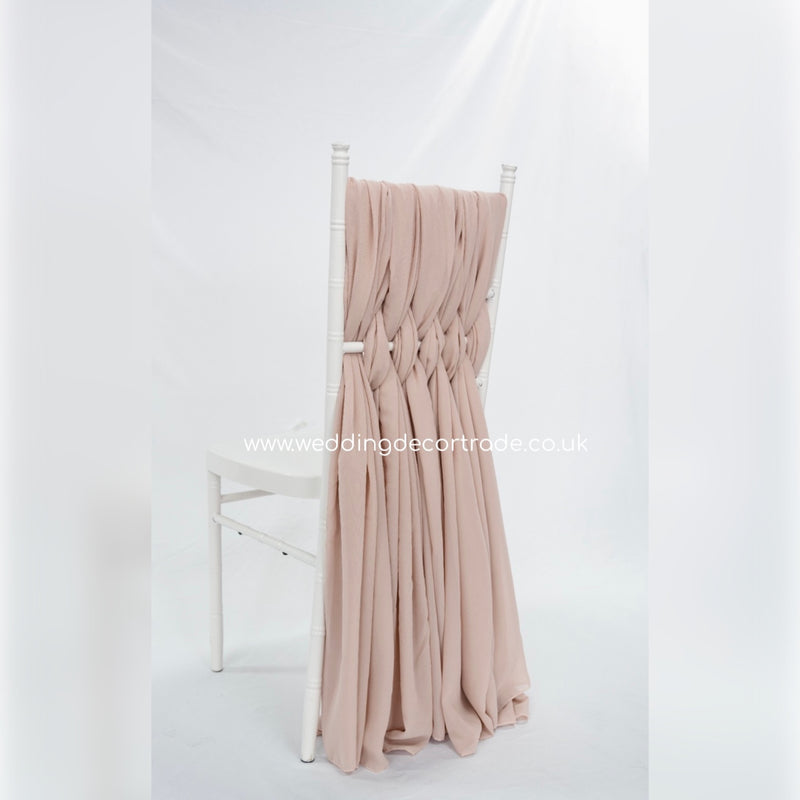 Chiffon Weave Set - Pale Pink
