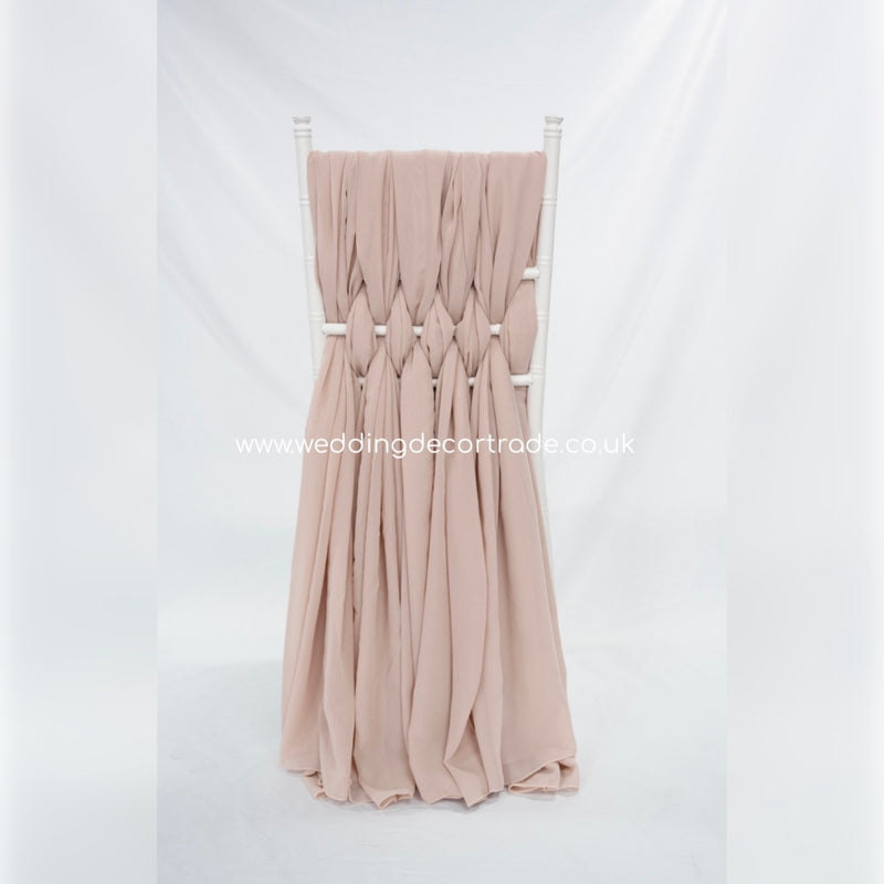 Chiffon Weave Set - Pale Pink