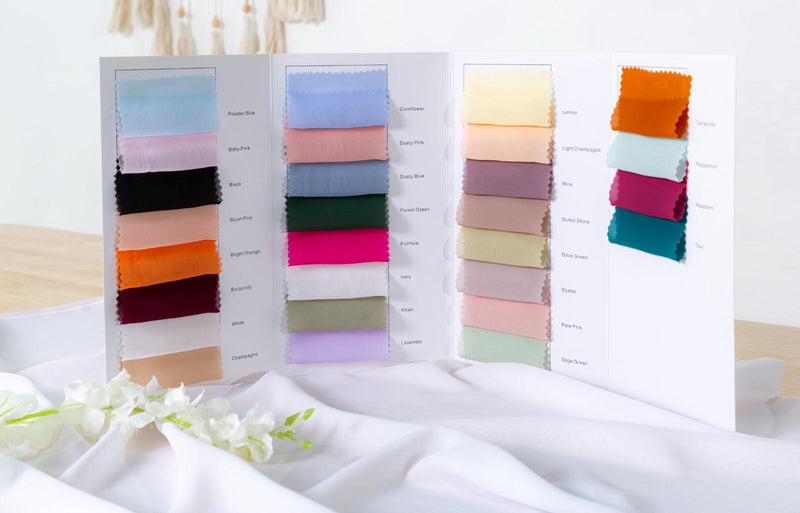 WDT Chiffon Colour Book