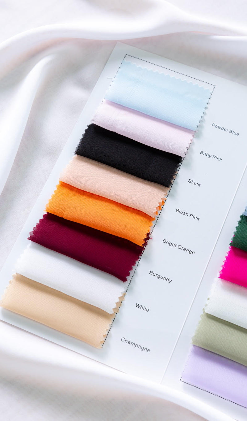WDT Chiffon Colour Book