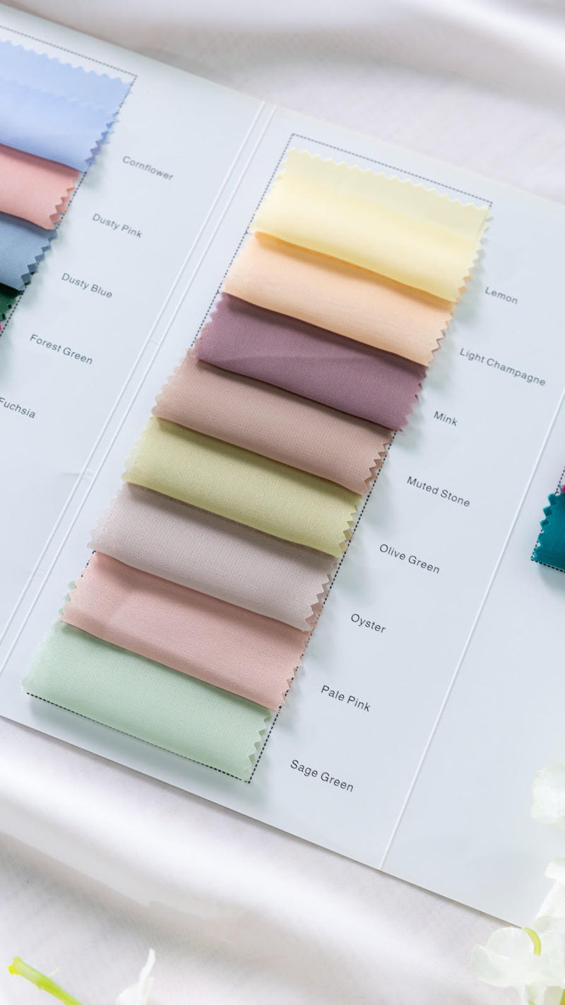WDT Chiffon Colour Book