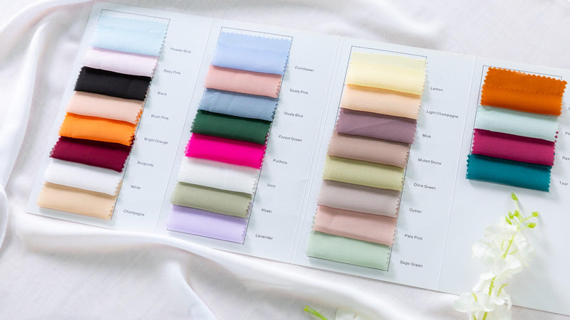 WDT Chiffon Colour Book