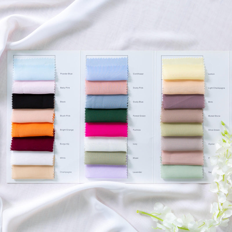 WDT Chiffon Colour Book