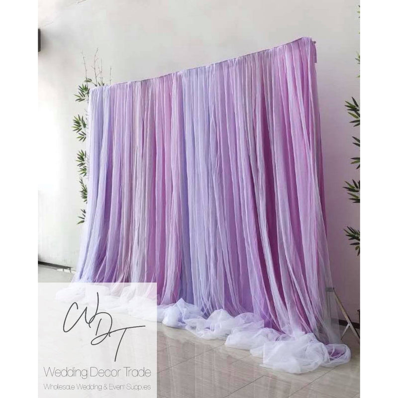 Luxury Backdrop Drape - Mixed Purple