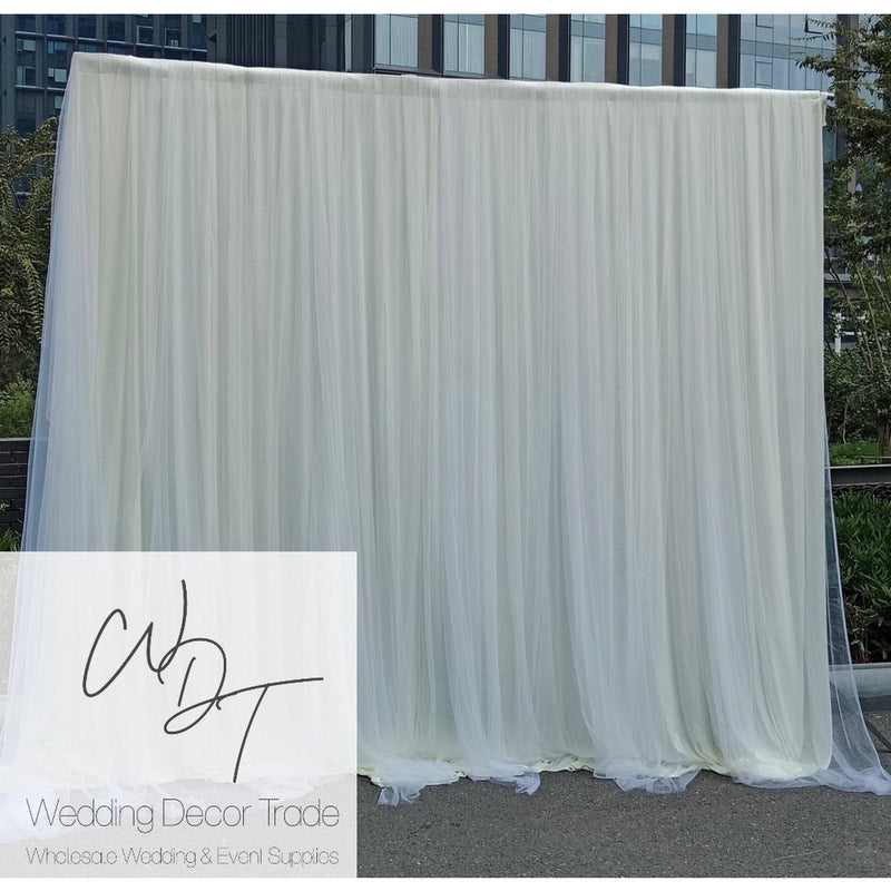 Luxury Backdrop Drape - Ivory