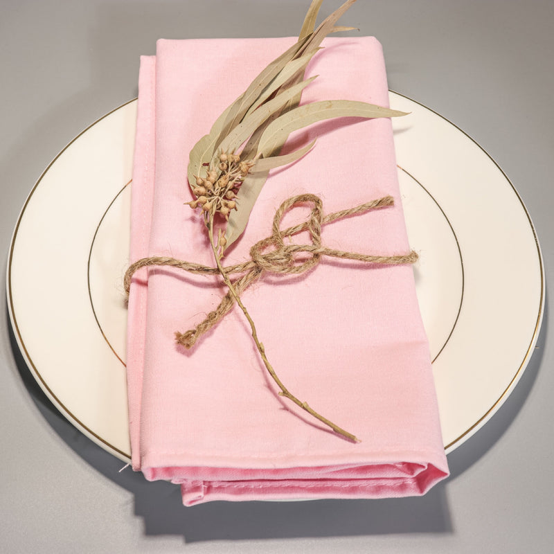 Linen Napkin - Blush Pink