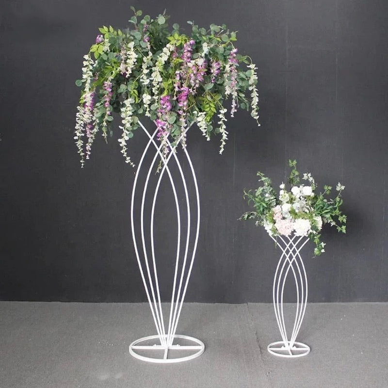 White Flower Stand
