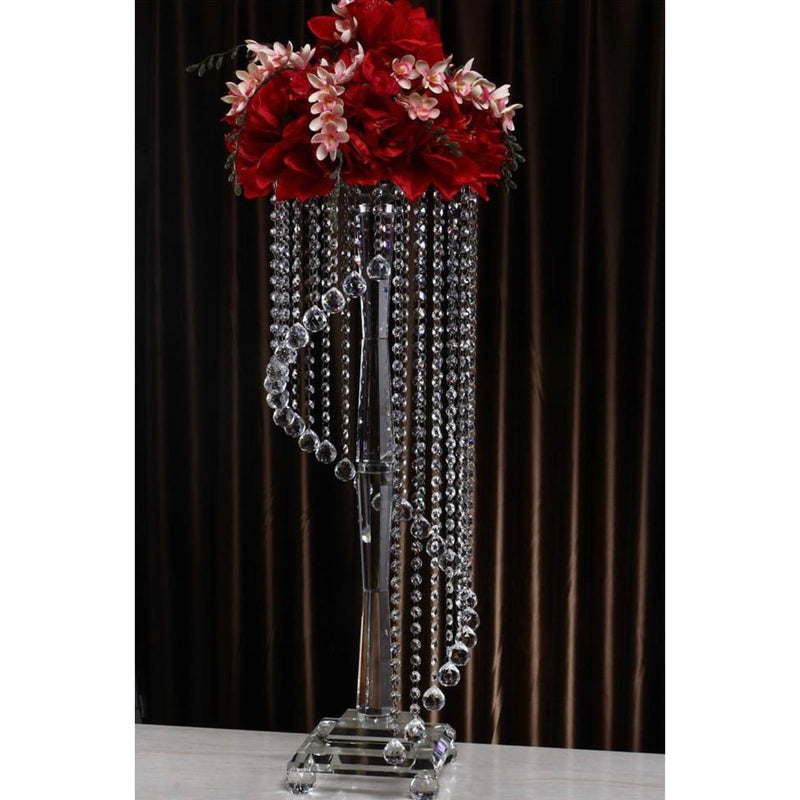 Crystal Flower Stand Centrepiece