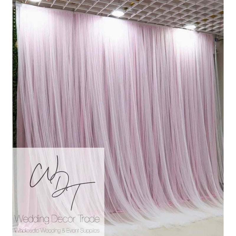 Luxury Backdrop Drape - Pink