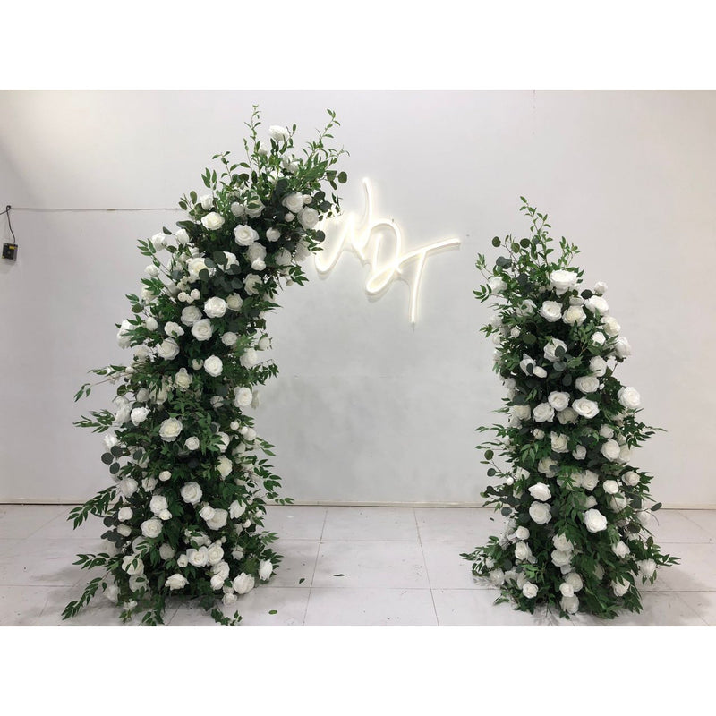 Floral Pillar Pair - M9