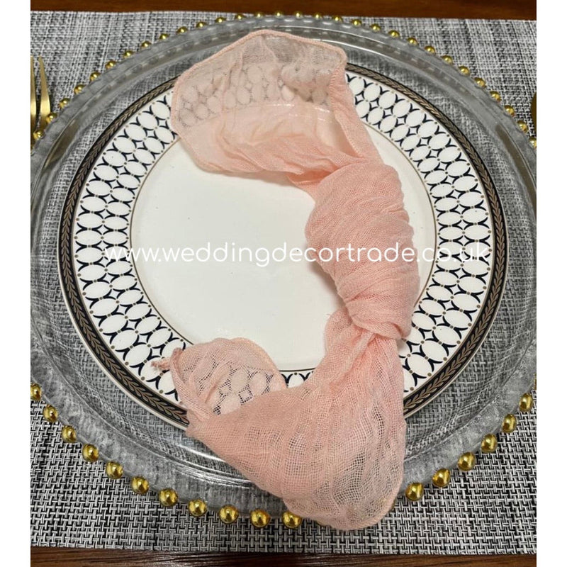 Cheesecloth Napkin - Rose