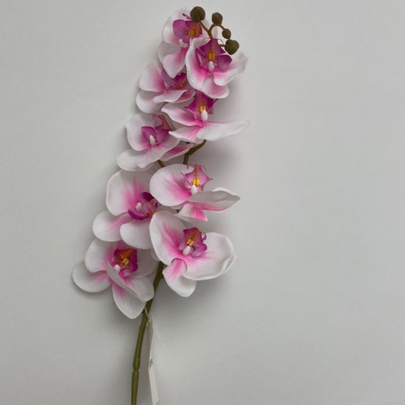 Single Stem Real Touch Orchid - Deep Pink